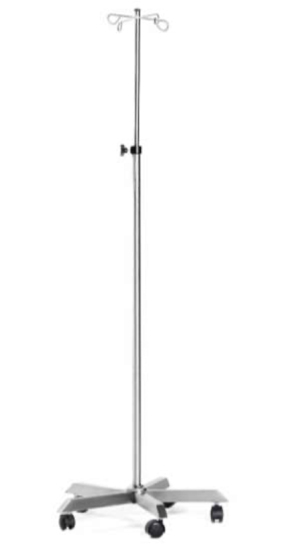 Potence, mobile en acier inoxydable