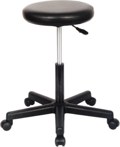 Tabouret base plastique avec dossier