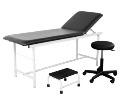 Lit d'hôpital époxy sans roulettes