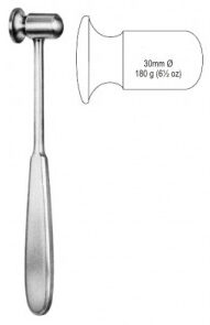 Maillet de Dean – 21 cm – 200 g – 1 tête – acier inoxydable